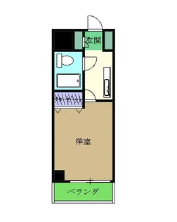 リベール国分寺【502号室】の間取り