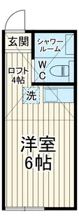 ユナイト上星川オックスフォードスクエアー【1階】の間取り