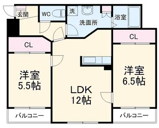ウッドベルステージ【1階】の間取り