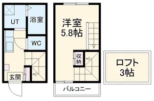 casa figliola【1階】の間取り