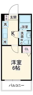 レガーロ十日市場【302号室】の間取り
