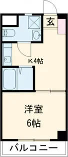 リナス恋ヶ窪【303号室】の間取り
