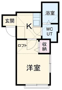 アランチェート矢田【1階】の間取り