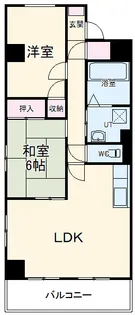 ユイマールT&T【2階】の間取り