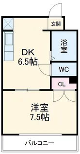 コーポ二村【2階】の間取り