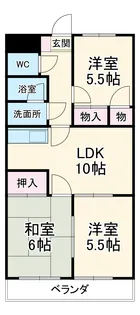 ア・ラ・モード21【4階】の間取り