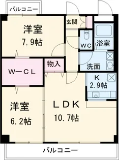 TMKミノリ【2階】の間取り
