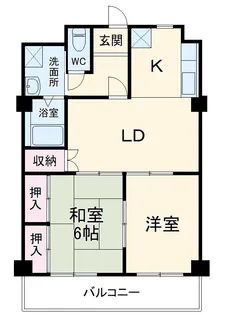 Villa上小田井壱番館【503号室】の間取り