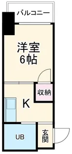 小塩マンション【4階】の間取り