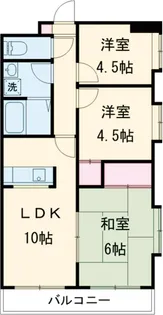 サンデーズⅡ【806号室】の間取り