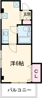 キーパークV【302号室】の間取り