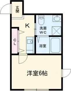 カーサ・ナツーラ【1階】の間取り
