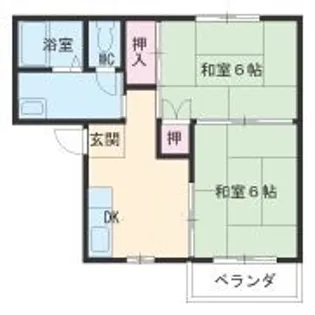 テロソンマンション名古屋【3階】の間取り