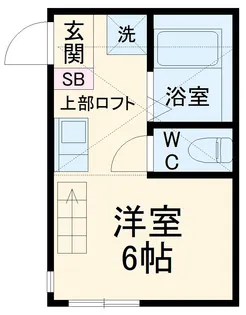 G・Aヒルズ弥生台【201号室】の間取り