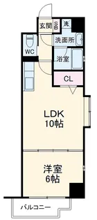 HF名駅北レジデンス EAST【5階】の間取り