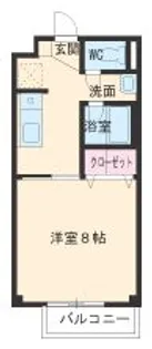 サープラスワン徳重【203号室】の間取り