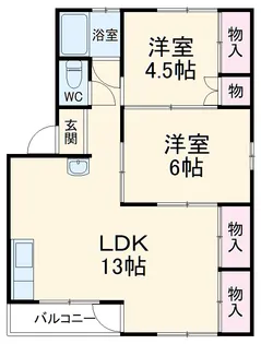 清和ビル【4階】の間取り