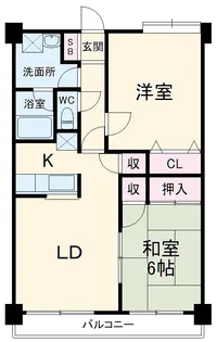 アウラ10【6階】の間取り