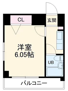 ローズガーデンA78番館【2階】の間取り