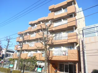 マンション如月【4階】の外観