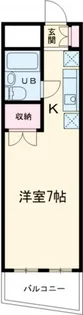 シャンヴェール加園【302号室】の間取り