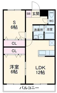 ニューグランデュール【1階】の間取り