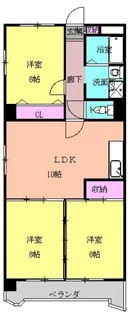 M’s Global PortⅡ【2B号室】の間取り