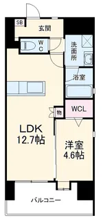 Makiki garden place【4階】の間取り