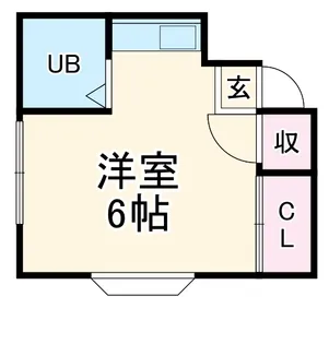 ハイツK【6号室】の間取り