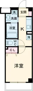 LIBR GRANT世田谷弦巻【3階】の間取り