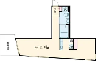 モンクレ桜新町【1階】の間取り