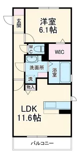 グラン シャトル【2階】の間取り