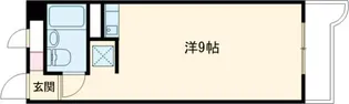 島野グリーンハイツ【108号室】の間取り