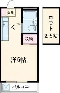 コーポイズミ【2階】の間取り