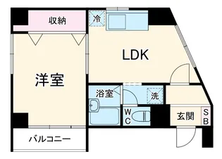 サンクレールコート【703号室】の間取り