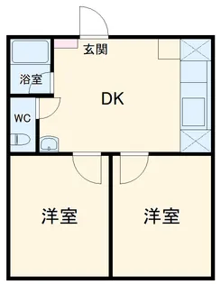 サンコート城南【5C号室】の間取り