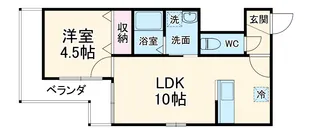 エスⅡ【2階】の間取り