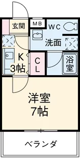 CREA児玉【1階】の間取り