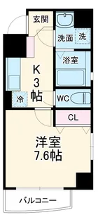 LEXCEED izumi【7階】の間取り