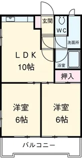 プランドールNⅠ【405号室】の間取り