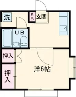 メゾンMOTO【1階】の間取り