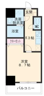 PRESTAGE名駅【6階】の間取り