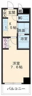 コートデリヴィエール上飯田【4階】の間取り
