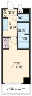 コートデリヴィエール上飯田【4階】の間取り