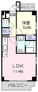 Casa de Partida【4階】の間取り
