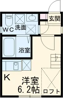AXIS城西【302号室】の間取り