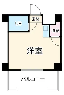 ハートイン代官町【5階】の間取り