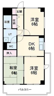 グランドールエコー【401号室】の間取り