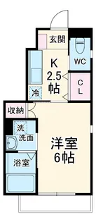 ヴィア・ラッテア【1階】の間取り