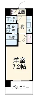 UURコート名古屋名駅【2階】の間取り